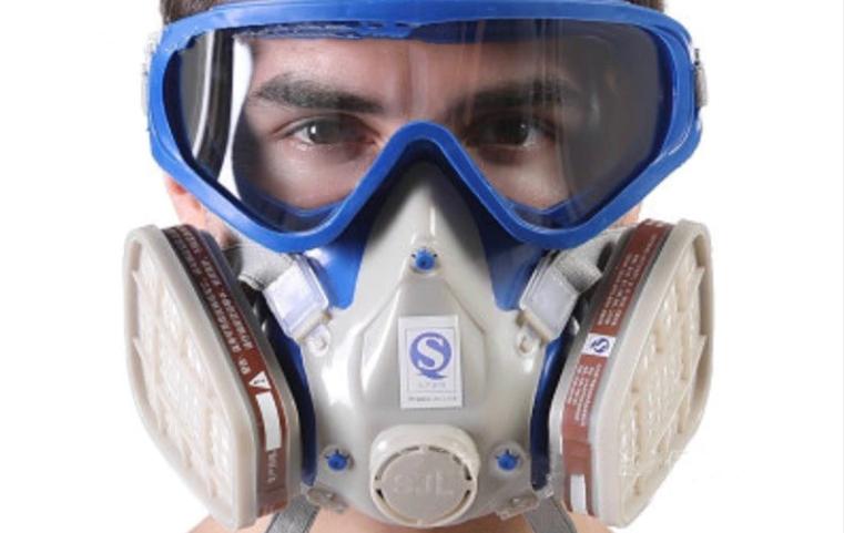 Защита глаз и лёгких от пыли